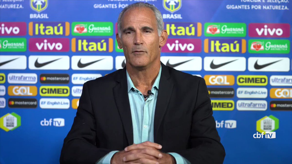 Fala, Carlos Amadeu! 🗣️
Técnico da #SeleçãoSub20 explica trabalho envolvido na elaboração da lista de convocados para o Sul-Americano. 📋⚽🇧🇷 #GigantesPorNatureza