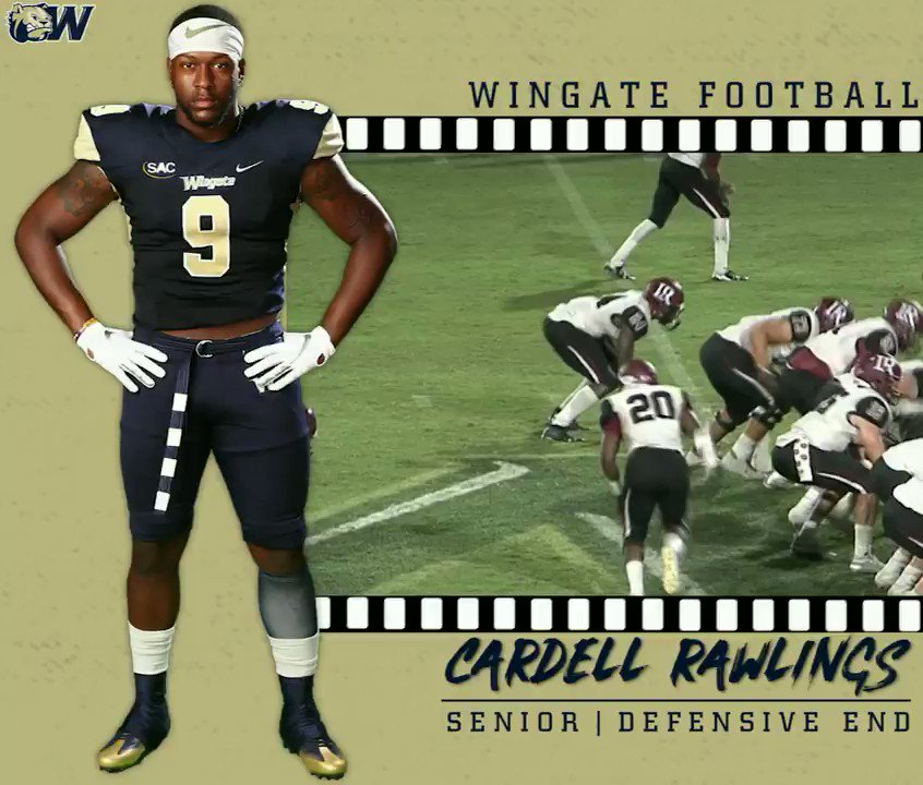2018 was one for the history books for #⃣9⃣...
A @SAC_Athletics and @WingateFootball record 18 sacks along with a @SAC_Athletics and @WingateFootball record 23 tackles for loss was just part of the story | #OneDog #WUFB @Dell_OhSoWavy