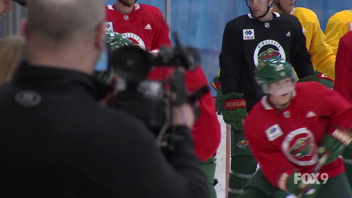Fun to see @hannahbrandt16 skating with the #MNWild today in St. Paul. Brandt is practicing today with the team as part of the 3rd annual Girls Hockey Weekend. Hear from Hannah tonight on FOX 9.