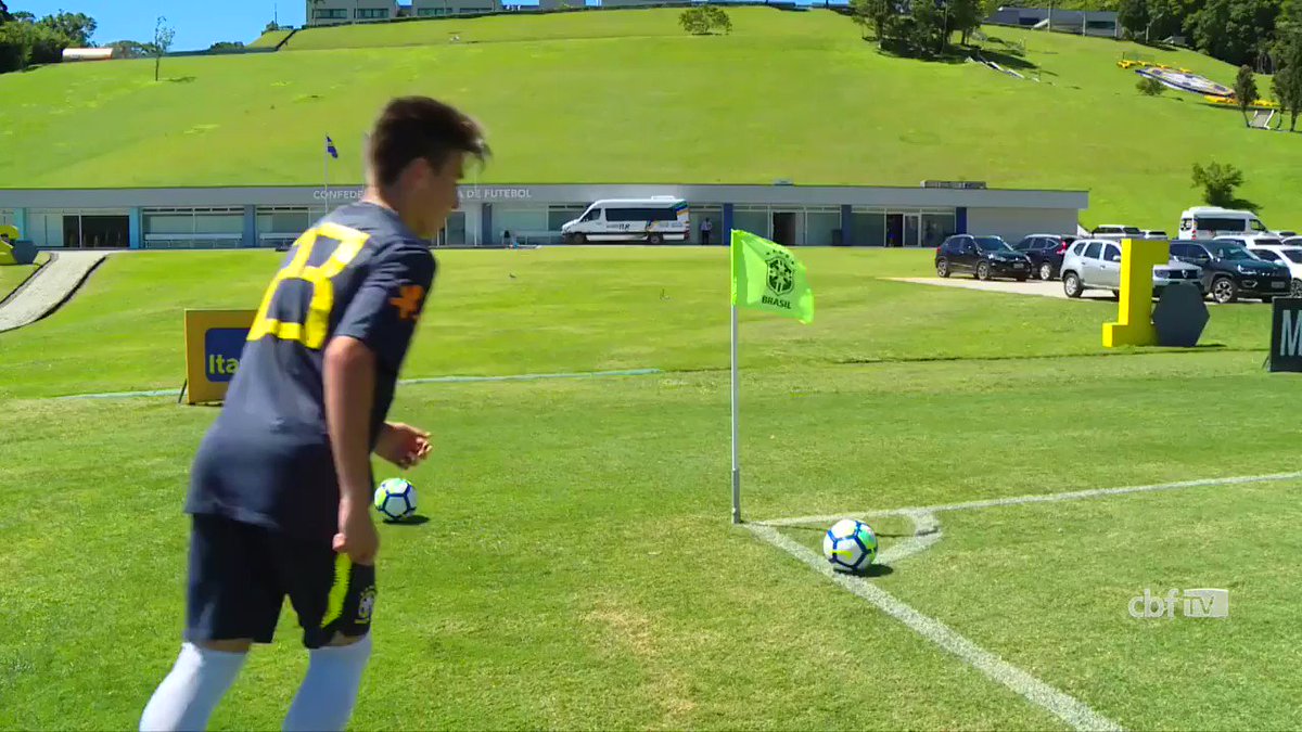 De olho na garotada! #SeleçãoSub15 enfrentou jogo-treino contra o Vasco Sub-16 e conquistou a vitória por 2 a 1. Vem ver os gols da partida! ⚽🇧🇷 #GigantesPorNatureza
