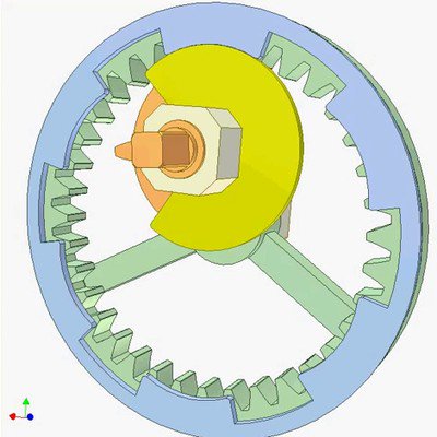 Transmission With Teeth-Uncompleted Gears