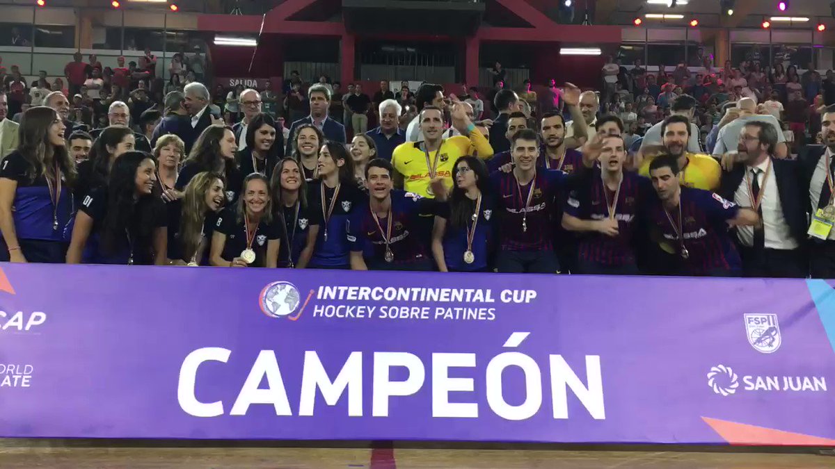 🥇 ELS MILLORS DEL MÓN!!!
🥇 ¡¡¡LAS MEJORES DEL MUNDO!!
#OKintercontinental #ForçaBarça