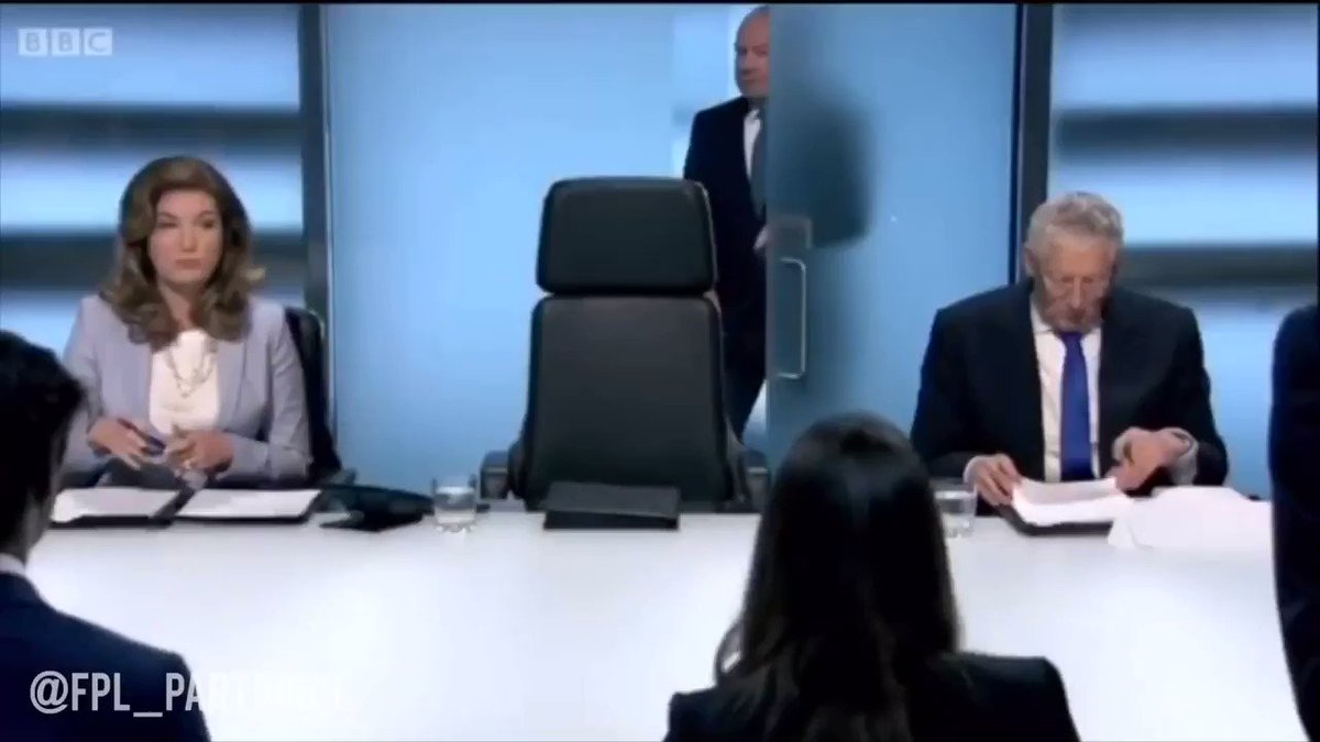 After the failure of the task, Project Manager Jose Mourinho is called into the Manchester United boardroom by @Lord_Sugar