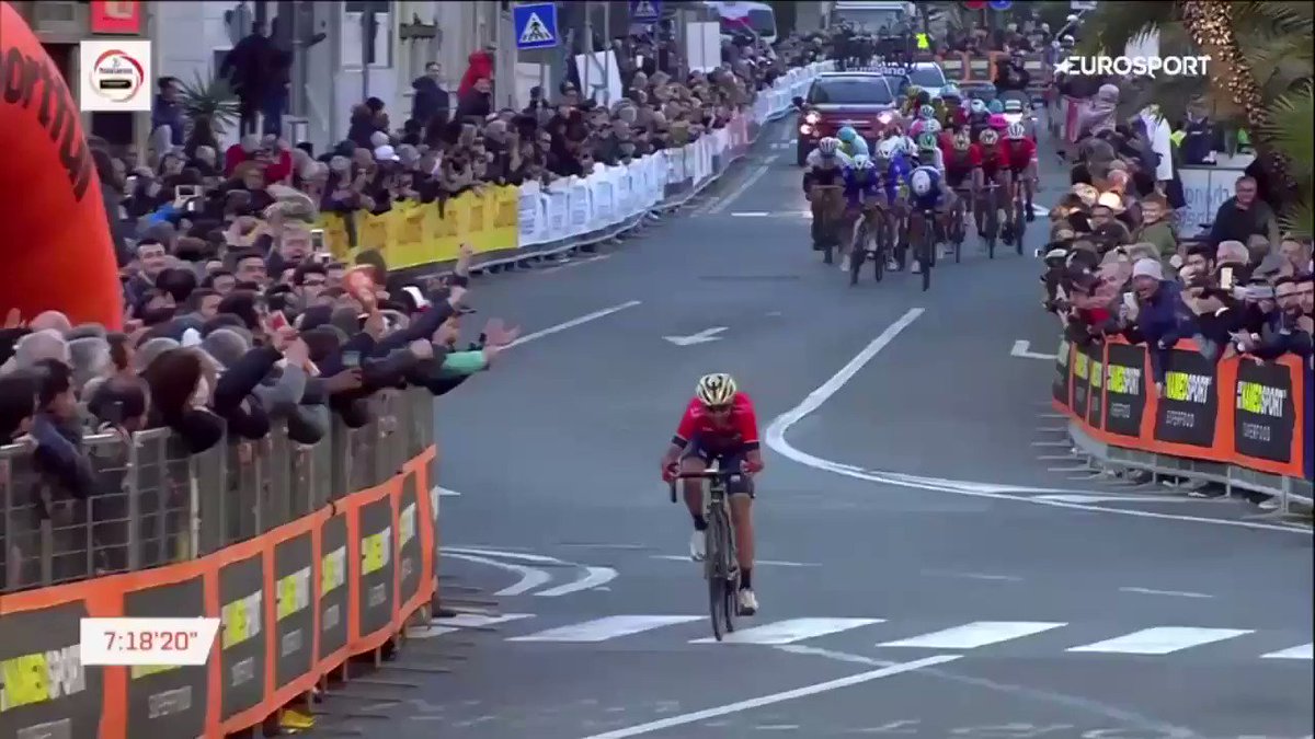 📽️ Rewind the Season 2018
📅Date: 17th March
⏱️Avg. speed winner: 40.21km/h
📍Start/finish: Milano➖Sanremo (294.0k)
🇮🇹 @vincenzonibali of
🇧🇭 @Bahrain_Merida wins
🇮🇹 109th @Milano_Sanremo
#MSR