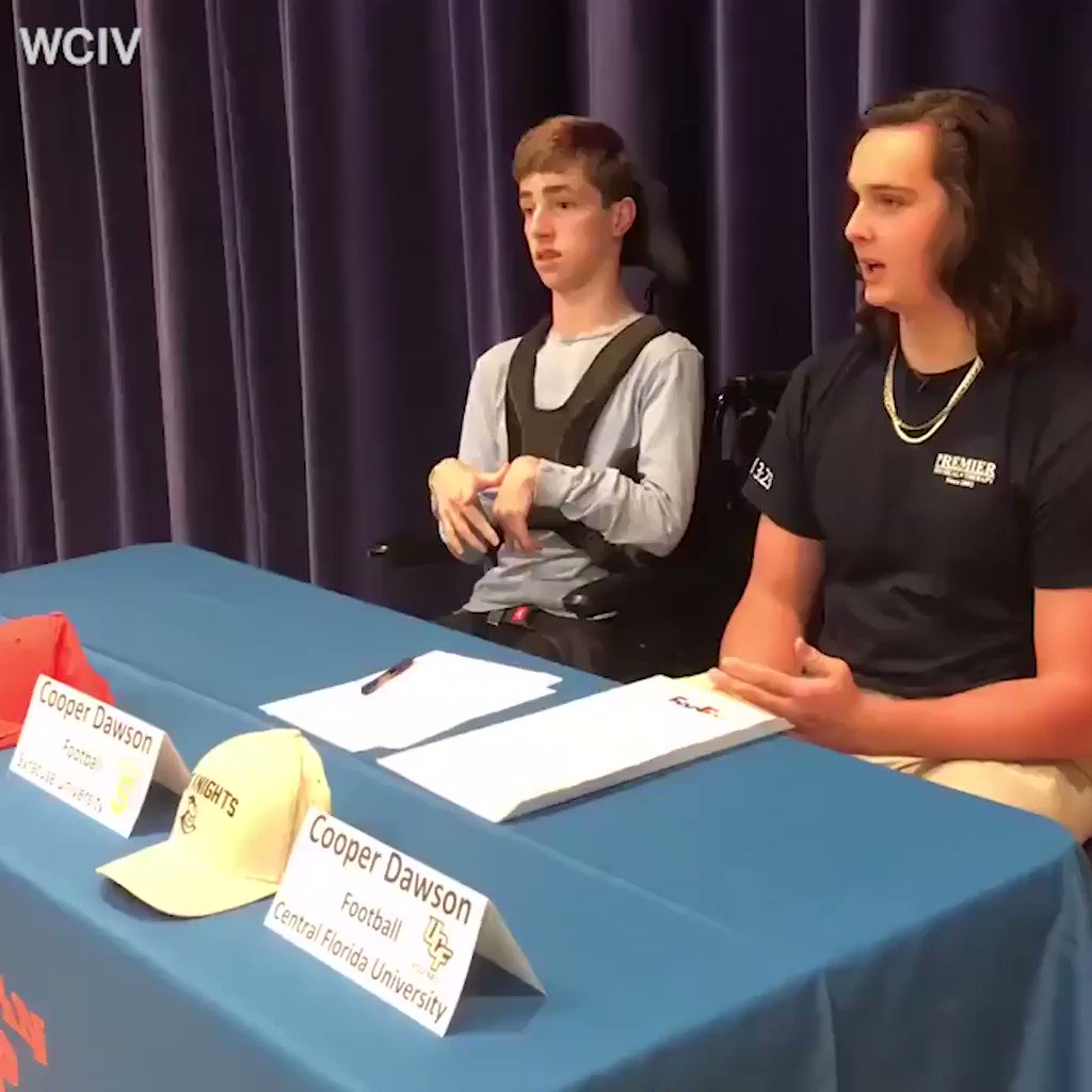This might be the best commitment video you've ever seen 🙌 (via @SEisbergWCIV)