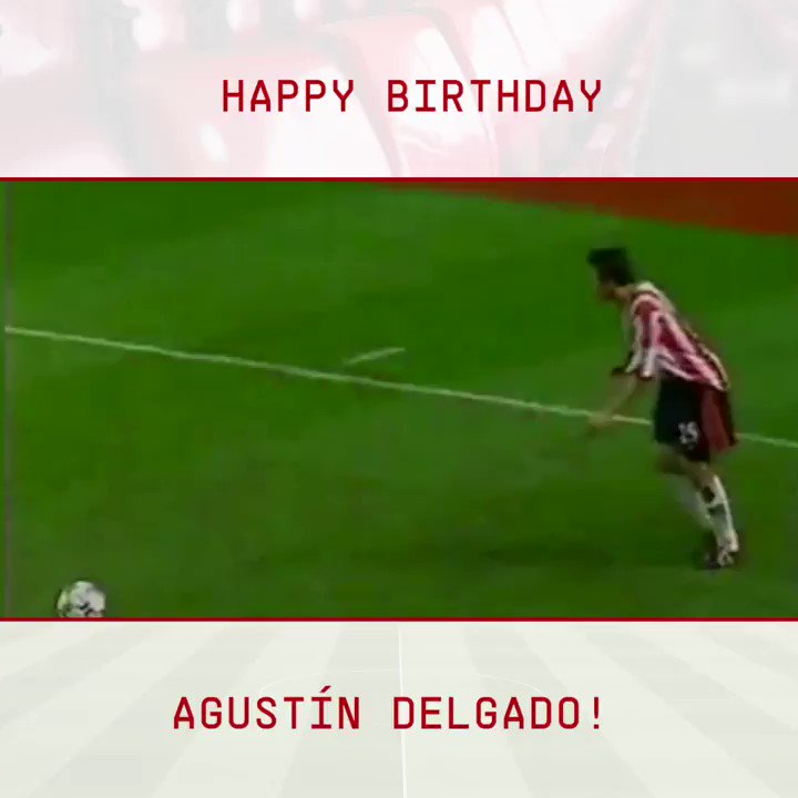 We re also wishing a happy 4  4  th birthday to former striker Agustín Delgado! 