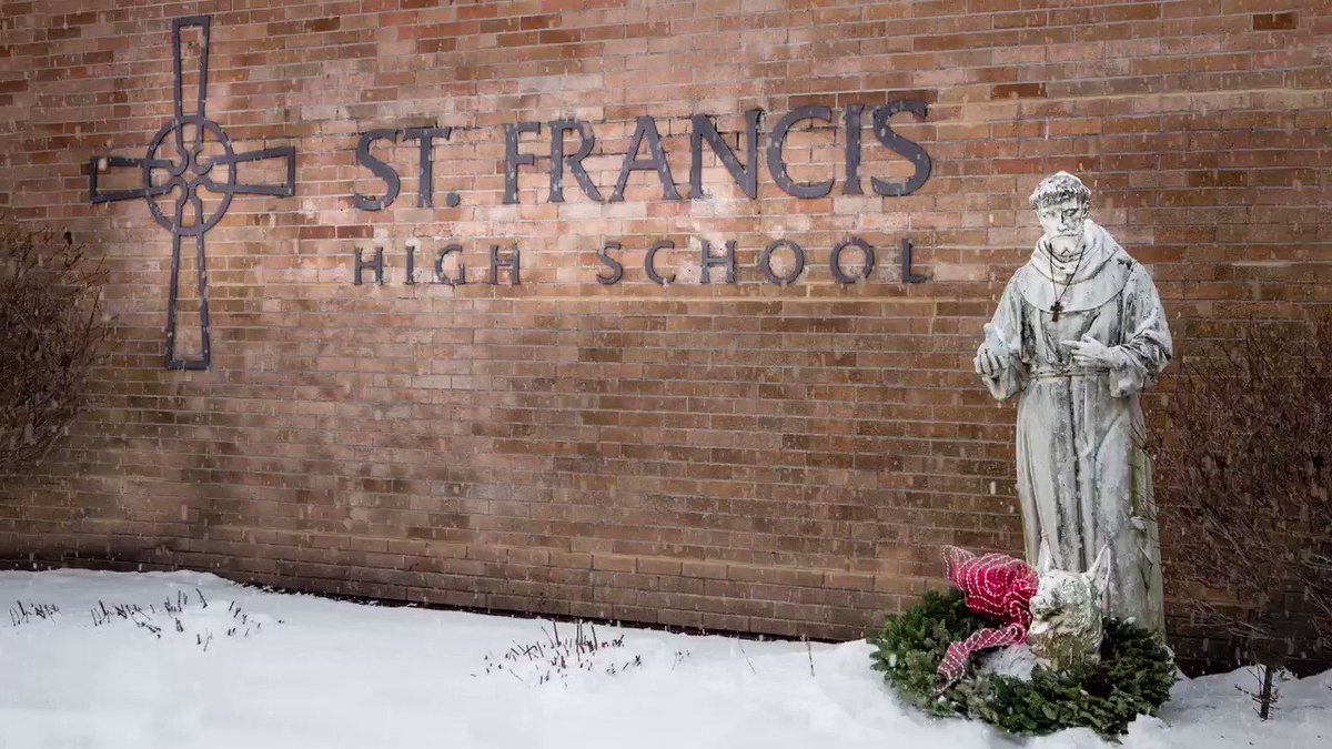 Merry Christmas and Happy New Year from St. Francis High School!