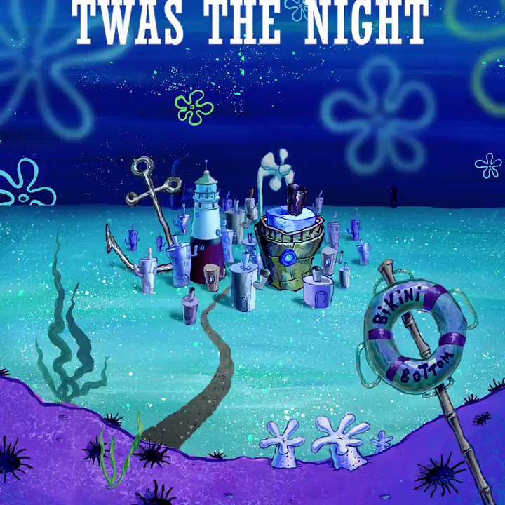 Nickelodeon on X: Twas the night before Christmas in Bikini Bottom   / X