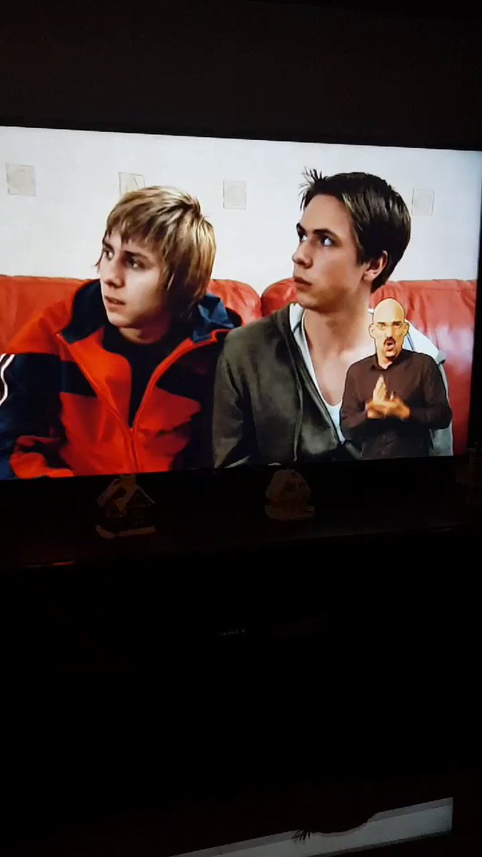 The Inbetweeners with sign language makes it even better. I'm dead π€£π€£π€£