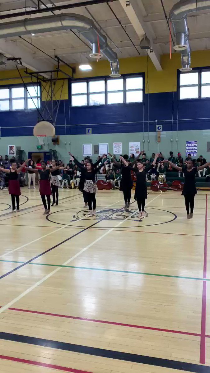 6th grade dancers during last weekโs Day Concert โฆ@SwaMagnetโฉ