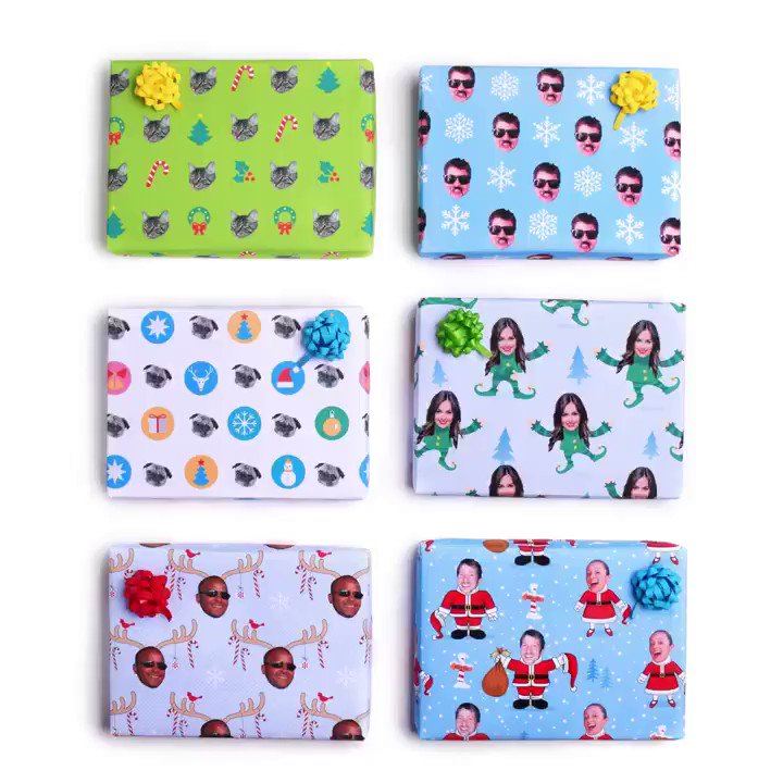 gift wrap my face
