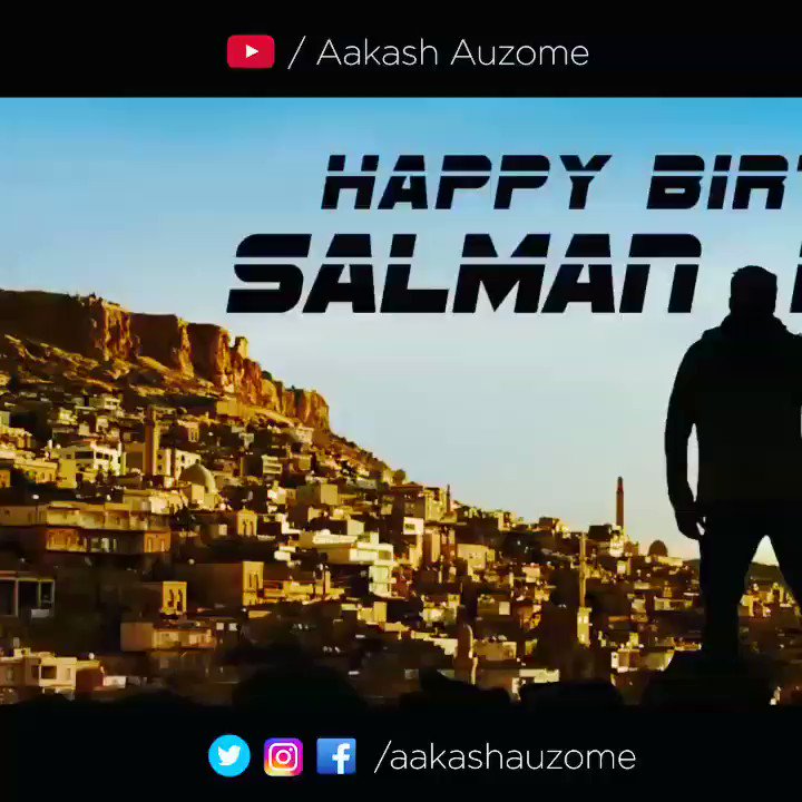 Advace Happy birthday Salman khan sir and god bless you 