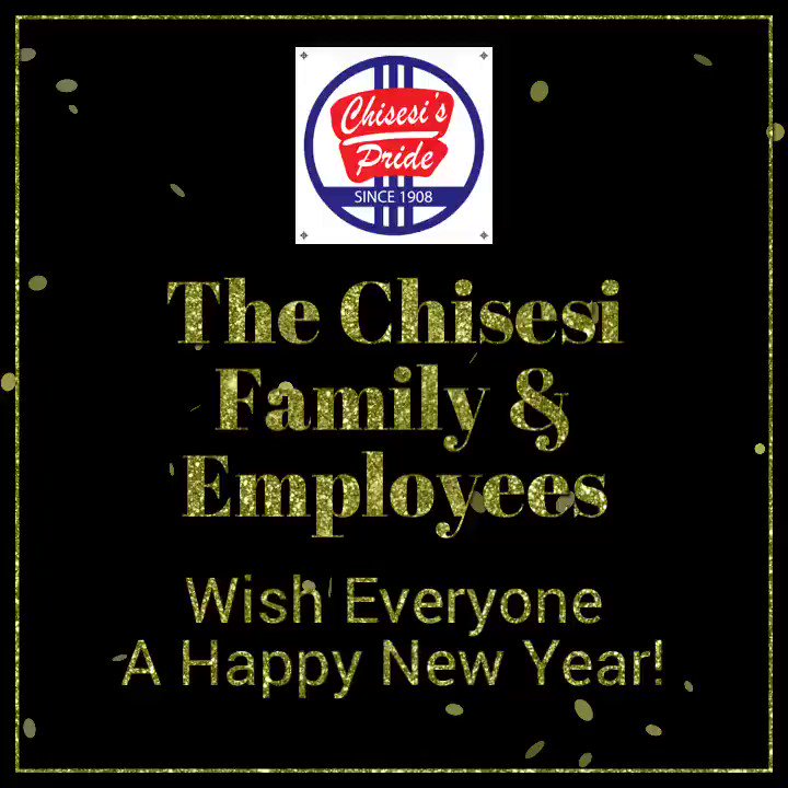 The Chisesi Family & our Employees want to wish all of you a very happy New Year! #2019 #HappyNewYears #chisesi #celebration #resolution #party #toast #cheerstoyou