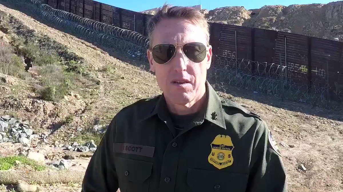 While people in San Diego were ringing in the New Year with friends, #BorderPatrol Agents a few miles away were being assaulted w/rocks at the US/Mexico border.