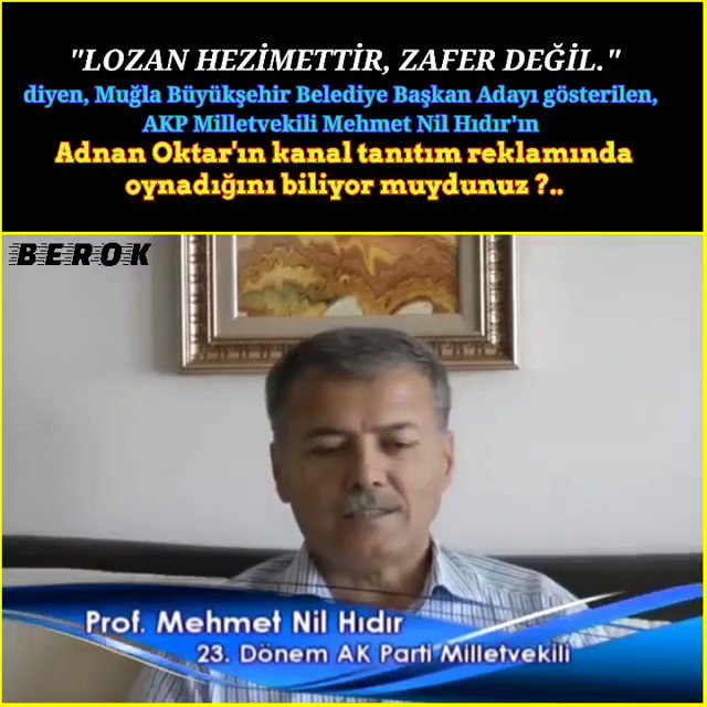 AKP'nin Muğla Büyükşehir Belediyesi başkan adayı Mehmet Nil Hıdır'ı yakından tanıyalım. Şaşardık mı?
@MuglaSiyaset48 #hayırlıcumalar #muğla