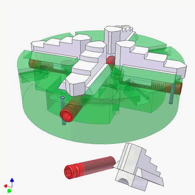 Four-Jaw Independent Chuck