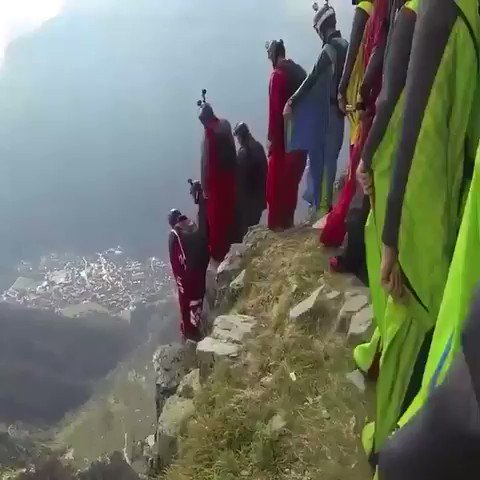 Would you jump?
I definitely would! I live for thrills!