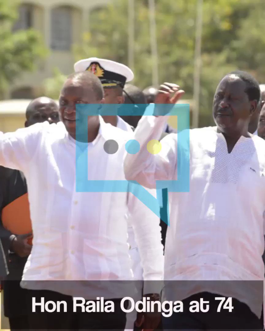 Raila turns 74 years. Happy birthday Hon Raila Odinga Baba!  
