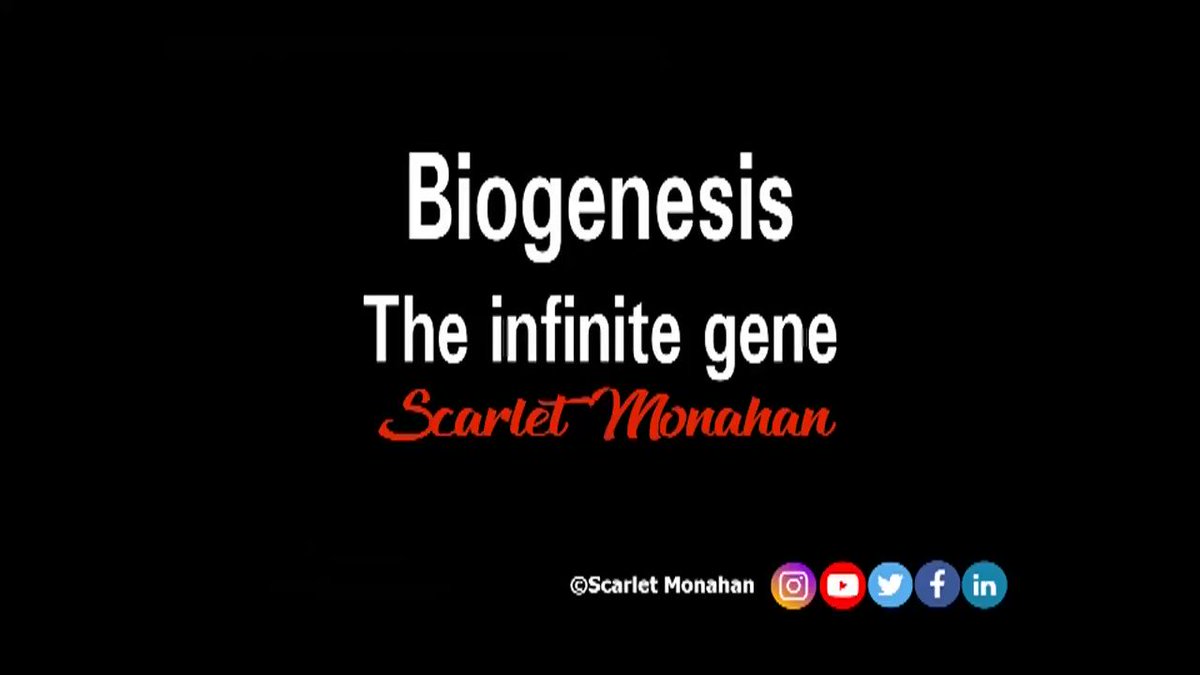 Biogenesis The infinite gene. #poetry #poetryvideo #video #audio #sound #soundscape #micropoem #smallestpoemintheworld #minipoem #aquarius #ageofaquarius #poem #cosmic #hippy 55