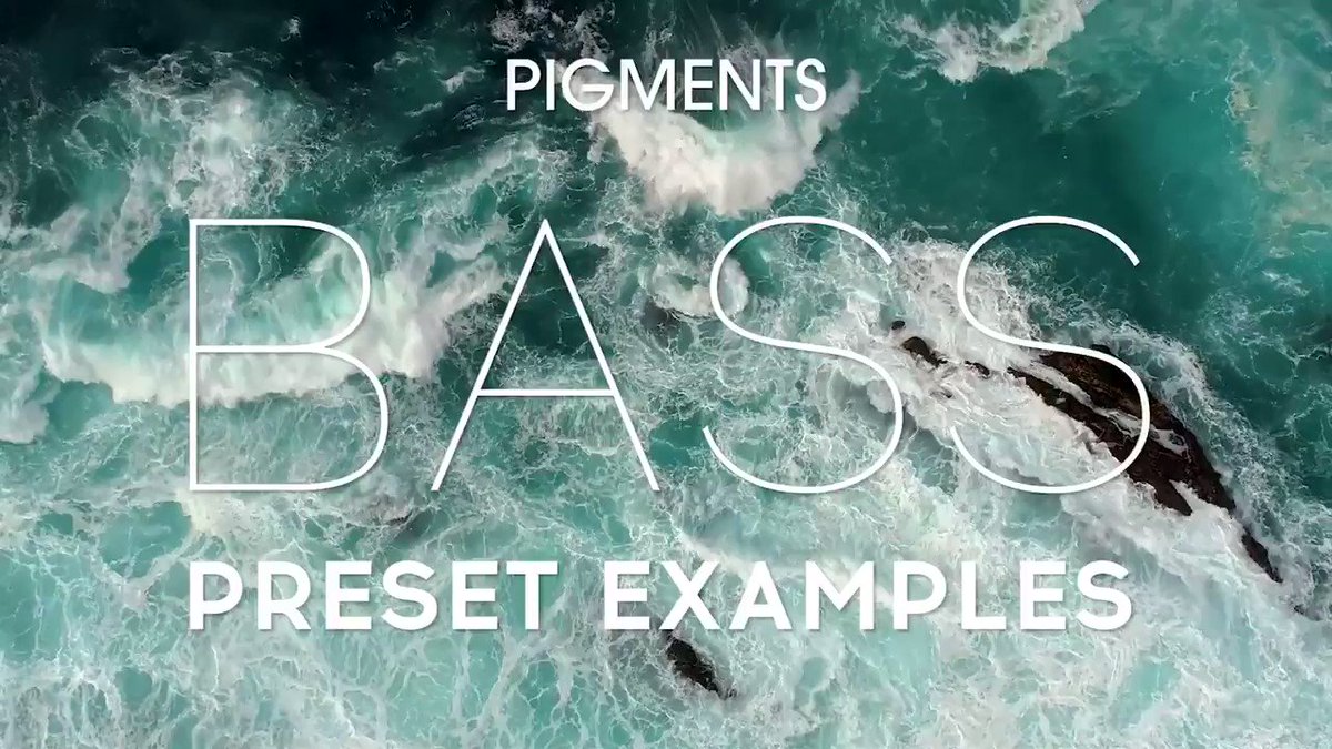 Add color to your #bass sounds with #Pigments. Listen to this video and see how #patches have been carefully crafted for a wide range of styles : techno, garage, trap, dubstep and more...
Learn more here : https://www.arturia.com/products/analog-classics/pigments/overview …