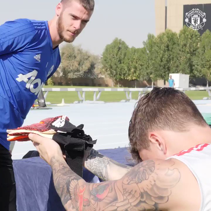 🧤 Your tools for the day are ready, @D_DeGea.
#DaveSaves 🤝 @VLindelof