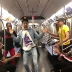電車内でレッツダンシング!