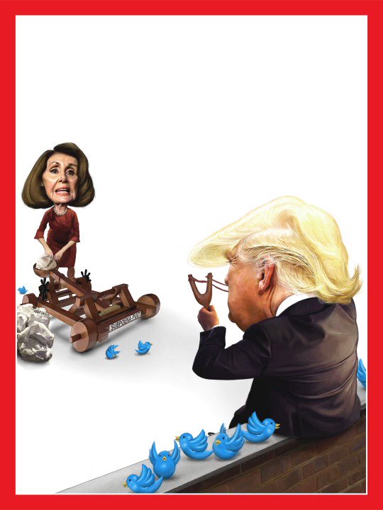 TIME’s new cover: Trump and Pelosi are locked in their first battle. Neither can afford to lose http://mag.time.com/3POK8gn