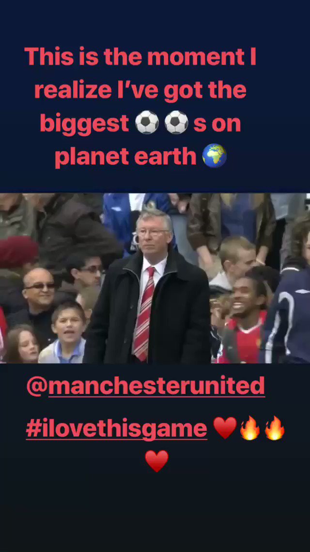 Evra 😄 #MUFC