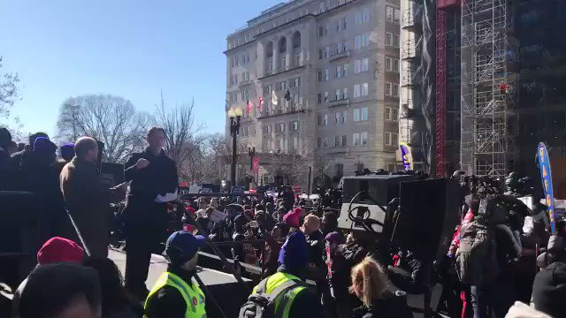 “We want our pay! We want our pay!”
Federal workers gather at a union-organized anti-shutdown rally in Washington, DC.
(via @kailanikm)