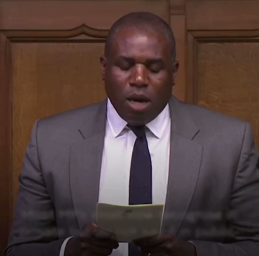 🎥 @DavidLammy not holding back here. #brexit