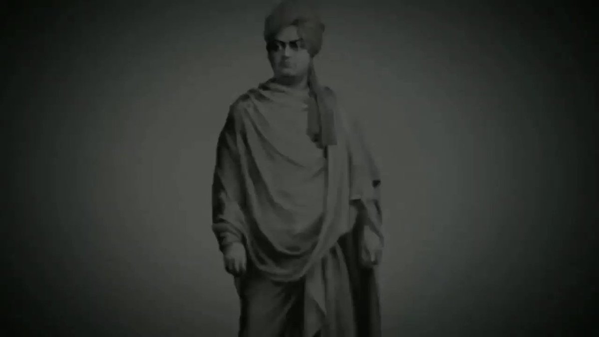 “Arise, awake and stop not till the goal is reached.”
Remembering these powerful words, and the rich thoughts of the venerable #SwamiVivekananda on his Jayanti.
He emphasised on the ideals of service and renunciation.
His belief in Yuva Shakti was unwavering.