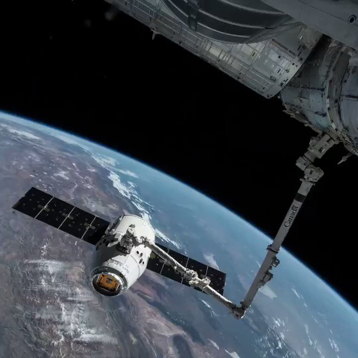 Having delivered over 5,600 pounds of science and supplies, Dragon has completed its five-week stay at the @Space_Station and will depart at ~3:30 p.m. PST on Sunday. The Dragon used to support SpaceX’s 16th resupply mission previously delivered cargo to the ISS in 2017.