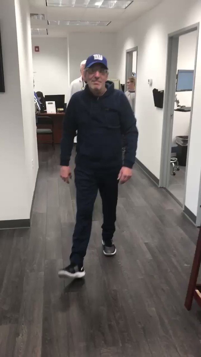 #PatientSuccessStory Joseph walks without a cane or limp only 4 days after a same-day #DirectAnterior THR. Thanks to Dr. Boiardo of #CrossCountyOrthopedics who used Intellijoint HIP to aid in accurate implant positioning to ensure the best outcome for Joseph. @CarePointHealth