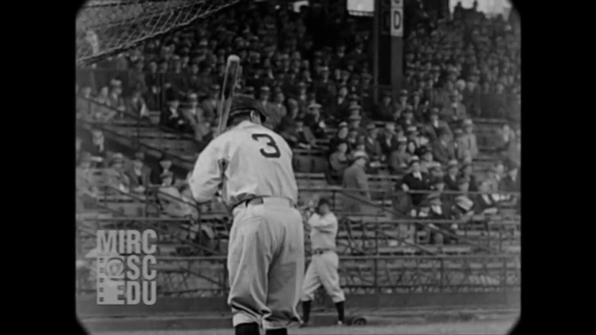 Some of the clearest footage of Babe Ruth and Lou Gehrig taking batting practice, 1931.
@Yankees