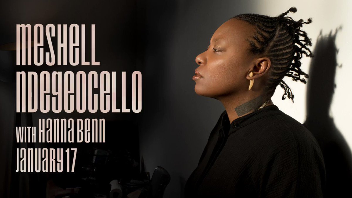 Our #MondayMotivation is to make it to Thursday 💪
We can't wait to see @OfficialMeshell with @HannaBenn!
Get tickets + more info here: https://3tenacl.live/2Qm8lgT