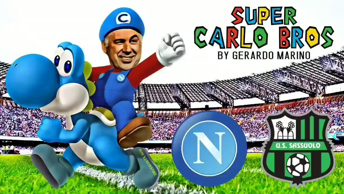 Buona la prima ...del 2019
#NapoliSassuolo 2-0
e si avanza in coppa Italia
#SuperCarloBros