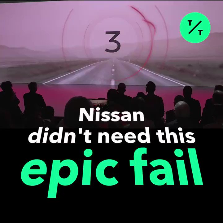 "You can't see it, but it's here."
Nissan's Infiniti electric car concept QX fails to drive onstage at the Detroit Auto Show #NAIAS https://bloom.bg/2Dbo6Tn