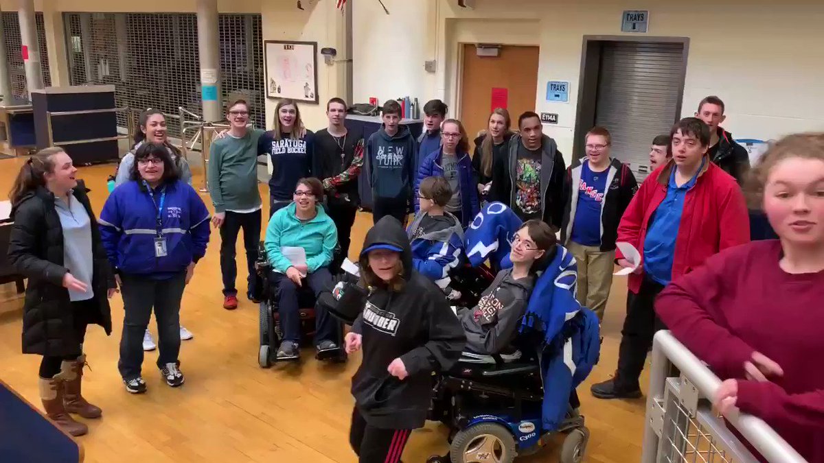 Wishing a very HAPPY BIRTHDAY to our friend @GraceVanderWaal! On behalf of the #UnifiedGeneration, the students of Saratoga Springs HS have a special message!