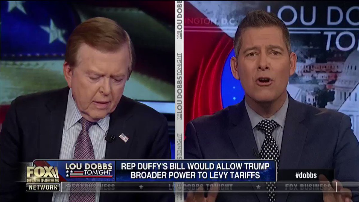 #AmericaFirst – @RepSeanDuffy: We want reciprocal, balanced trade, we want fair trade. We’re trying to give President @realDonaldTrump the tools necessary to fight and win the war for the American worker. #MAGA #TrumpTrain #Dobbs