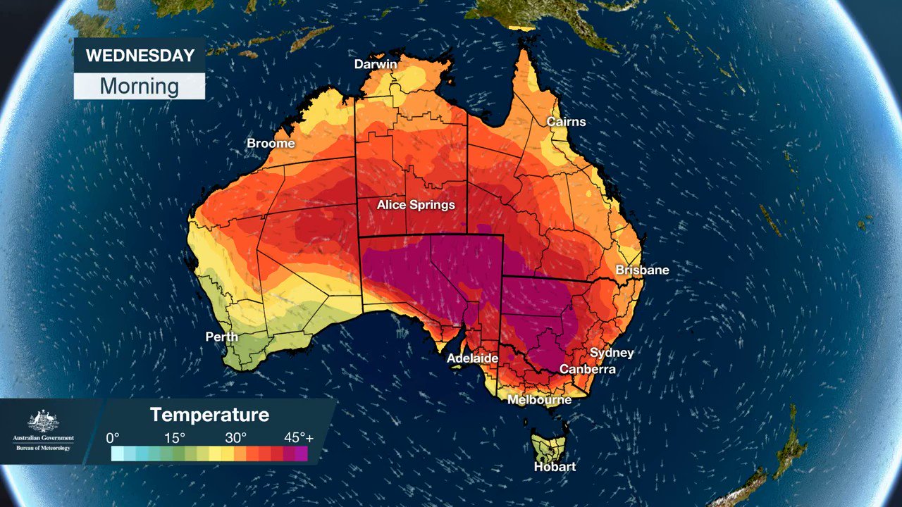 Максимальная температура воздуха австралия. Карта температур Австралии. Температура в Австралии. Климат Австралии температура. Австралия климат по месяцам.
