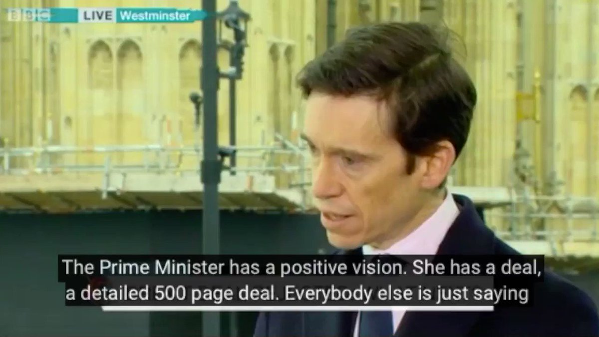 We as the Government have at least been clear about what we propose in a detailed 500 page document. It is time for @jeremycorbyn to be as clear and as detailed about what he wants.