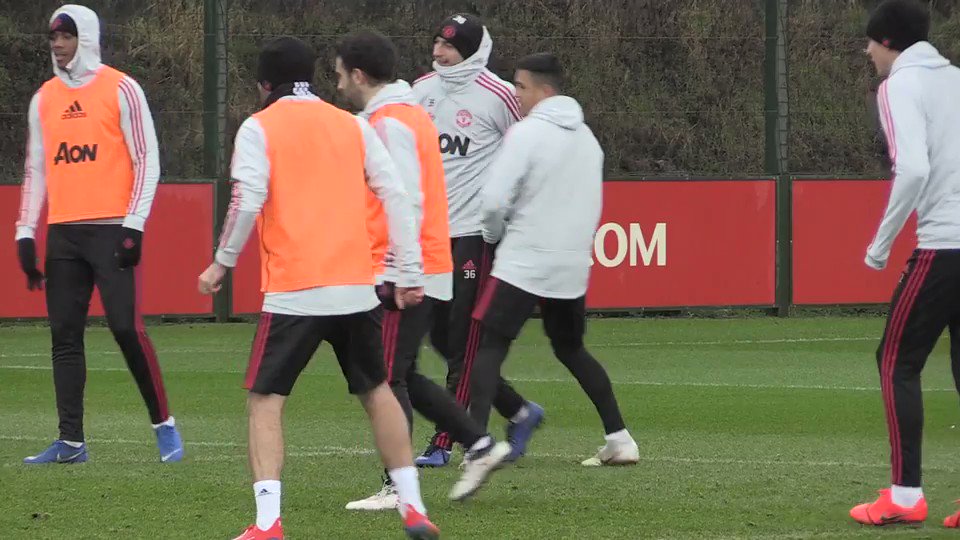 Giuseppe Rossi is back at Carrington and training with United this morning.