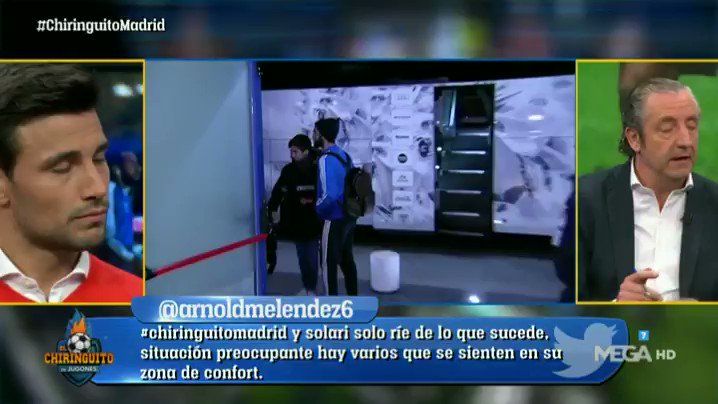 "El Madrid tiene un PROBLEMA DE APTITUD y de FÚTBOL. Hay que SEÑALAR a SOLARI". @cristobalsoria SE QUEDA A GUSTO en #ChiringuitoMadrid