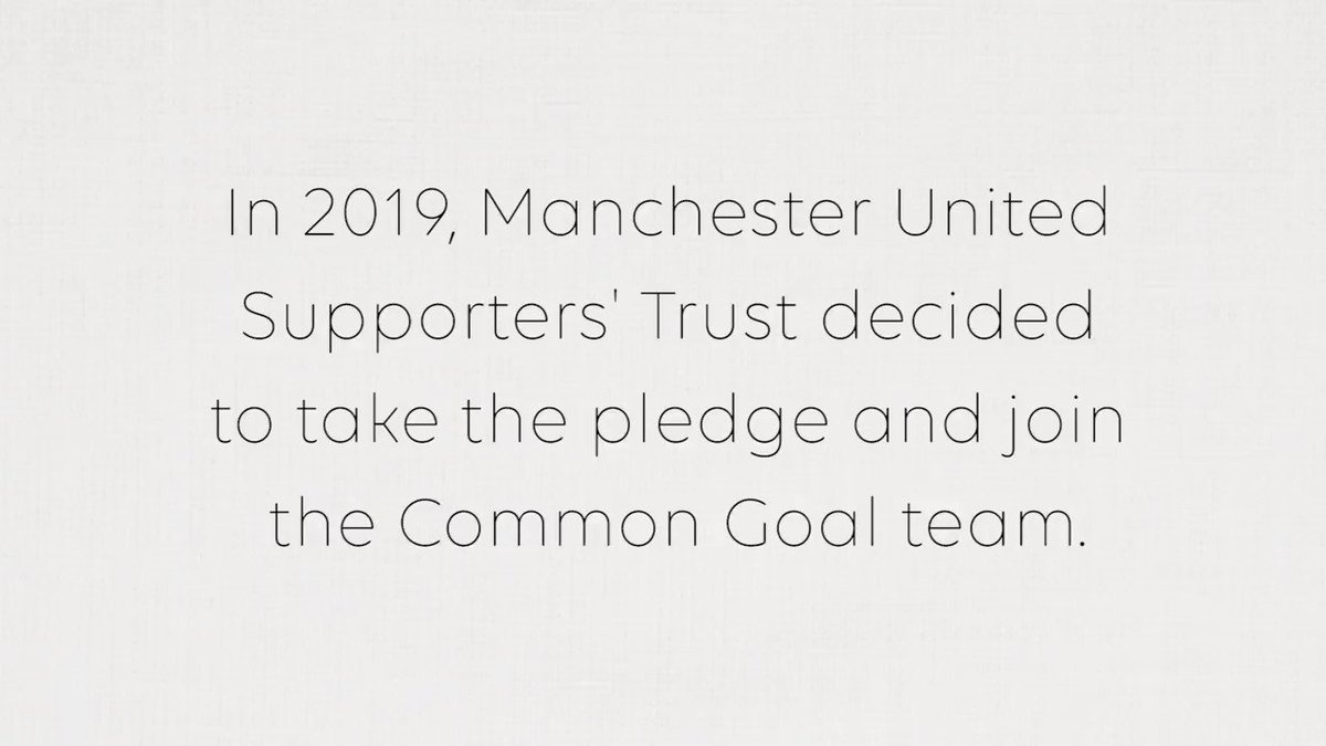 We are very excited to welcome the Manchester United Supporters’ Trust (@MU_ST) to the Common Goal team!
A few lucky supporters sat down with @juanmata8 and @Sio_Chamberlain at the @ManUtd training ground to talk Common Goal. Watch the full video here: https://youtu.be/XzvHV1PR4EE