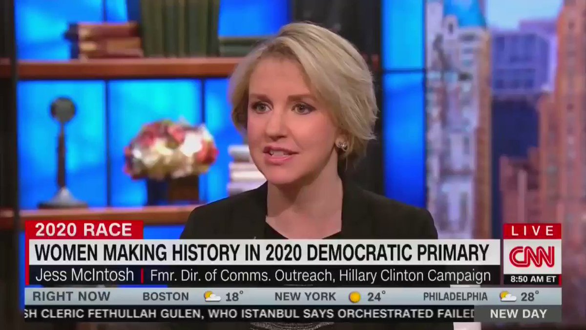 There are going to be a zillion pieces asking whether America wants a woman, but we already know the answer is yes. Hillary won 3 million more votes and 2018 brought an unprecedented tidal wave. Women are going to continue making history whether the narrative validates us or not.