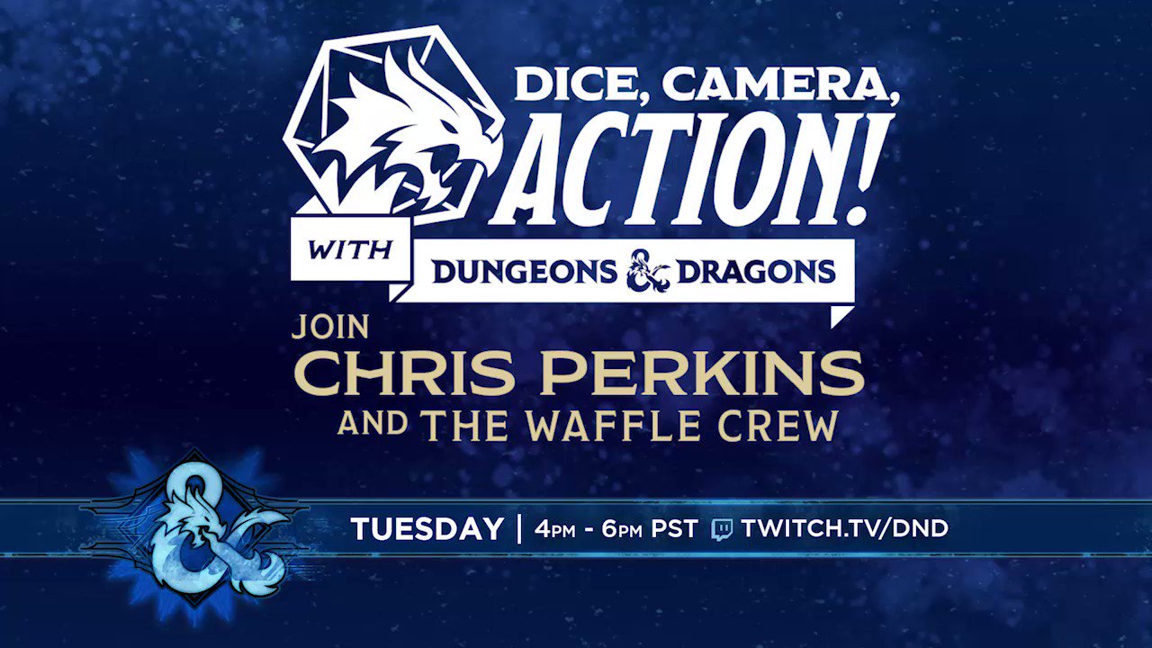 Dungeons & Dragons on Twitter "Take Dice, Camera, Action! with you on
