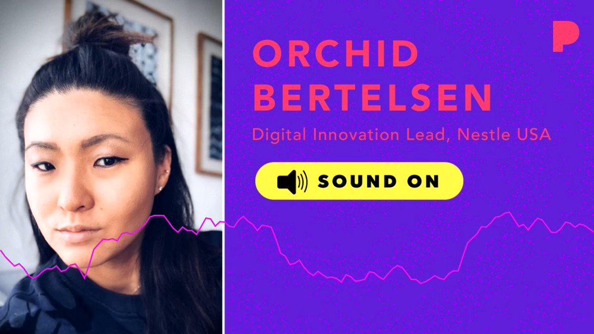 What does the future sound like? To the Digital Innovation Lead at @NestleUSA @OrchidBertelsen, it sounds like "commands." #PandoraCES #CES2019 #SoundOn