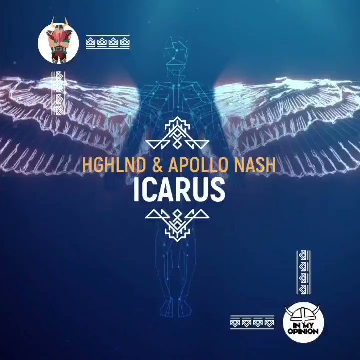 Out now via my label @IMOLabel   Check out @hghlndofficial & @ApolloNashMusic - Icarus  imo053.lnk.to/Icarus https://t.co/3GP1hyyKBK