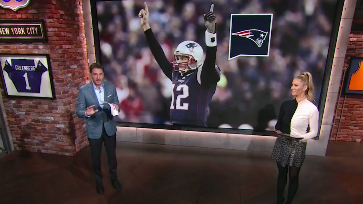 Laura Rutledge (@LauraRutledge) on Twitter photo 18/01/2019 15:39:12 Anything you can do I can do better @ESPNGreeny. Actually Tom Brady does it better. Anything you can do I can do better @ESPNGreeny. Actually Tom Brady does it better.