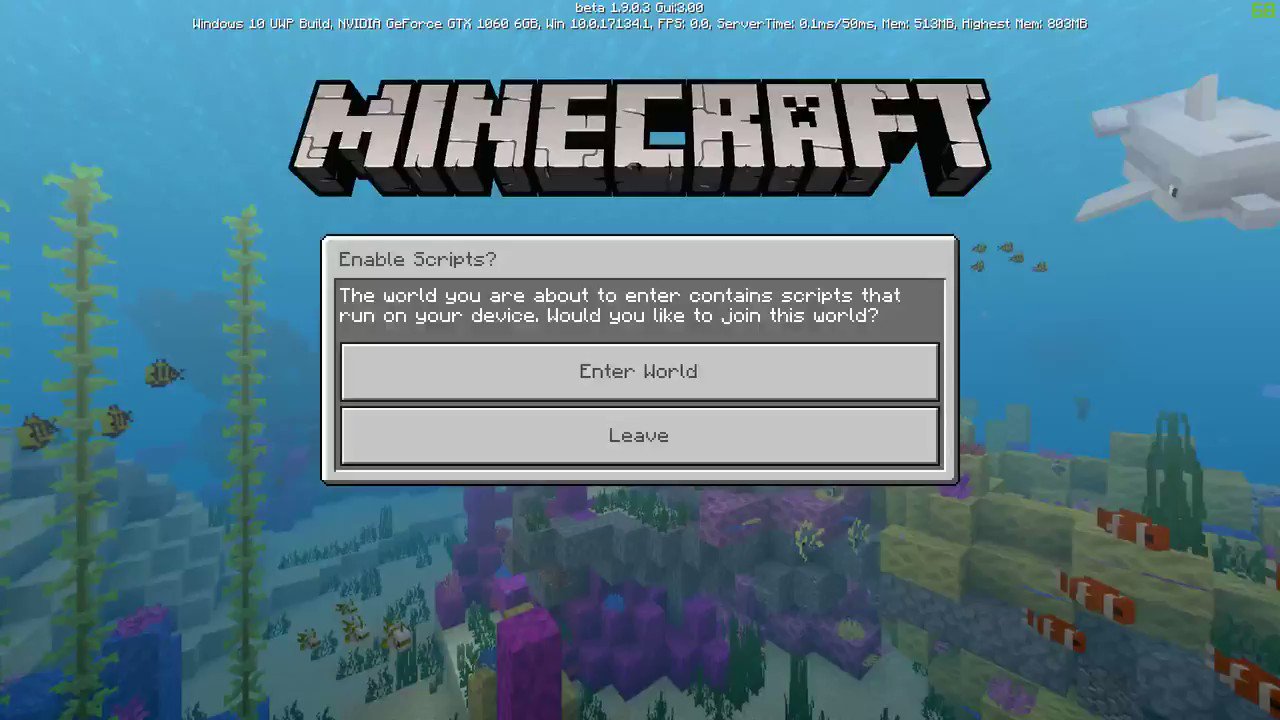 Scripting API mods / Twitter